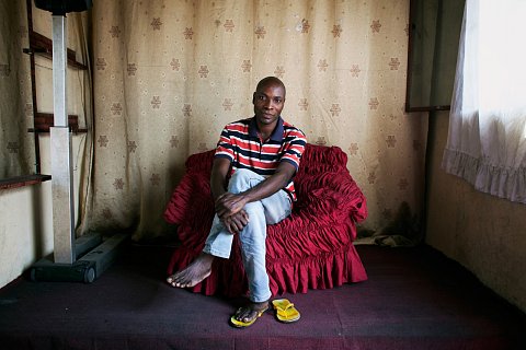 Jean-Paul Clement of Studio “Amis Photo.” Kinshasa.