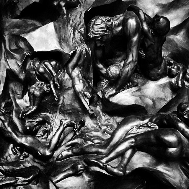 The Gates of Hell. #rodin #museum #philly #usa #family #weekend #laststop