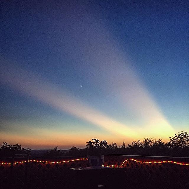 Last night in Texas. 