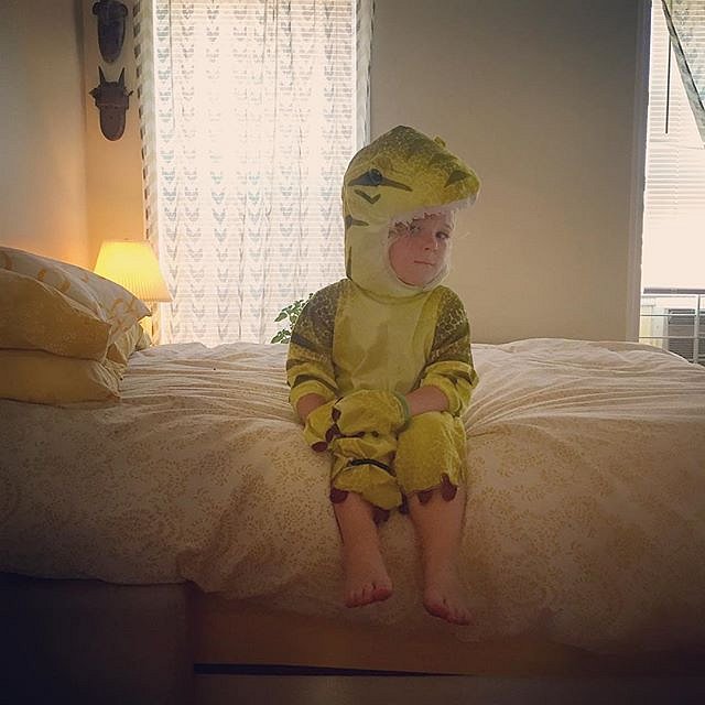 So good to spend some time with this little creature after a week away. 