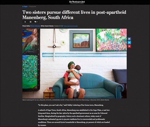 "Two sisters pursue different lives in post-apartheid Manenberg, South Africa" <br> October 13, 2017
<br>
 <a href="https://www.washingtonpost.com/news/in-sight/wp/2017/10/09/manenberg/?hpid=hp_hp-visual-stories-desktop_no-name:homepage/story&utm_term=.03cdacfecd60">View Article</a> 