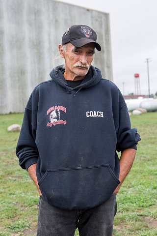 Jack Desjarlait, 62, a member of Red Lake Nation, is known as a skilled hominy maker on the Red Lake Indian Reservation in northern Minnesota. <br>September 2017.